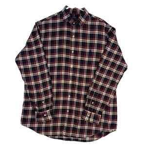 Polo Ralph Lauren Mens Classic Fit Plaid Button Down Shirt Long Sleeve Size XL
